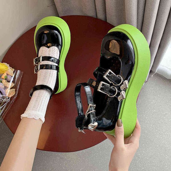 sandals women designer mary jane lolita small leather shoes kawaii style platform loafers love buckle high heels 220312, Black
sandals women designer mary jane lolita small leather shoes kawaii style platform loafers love buckle high heels 220312, Black