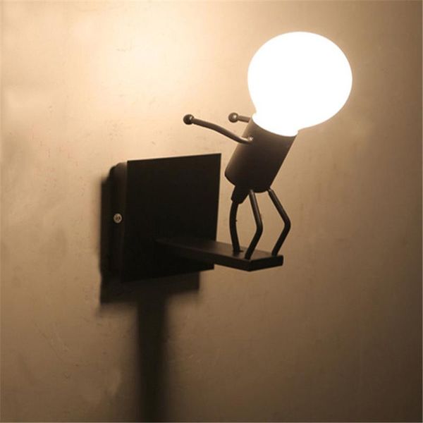 wall lamp modern cartoon doll light fixtures led creative mounted iron bedside sconce for kids baby room living bath
wall lamp modern cartoon doll light fixtures led creative mounted iron bedside sconce for kids baby room living bath