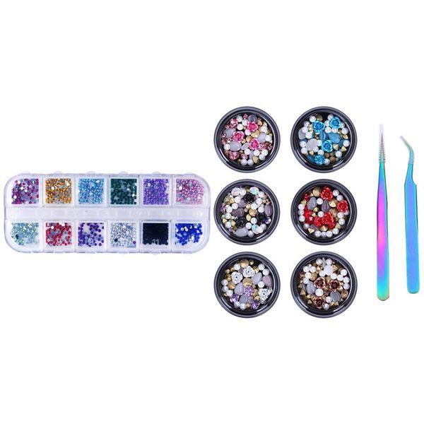 nail art kits 1200pcs rhinestones glitters acrylic tips decoration & 1 set 6 color 3d rhinestone
nail art kits 1200pcs rhinestones glitters acrylic tips decoration & 1 set 6 color 3d rhinestone