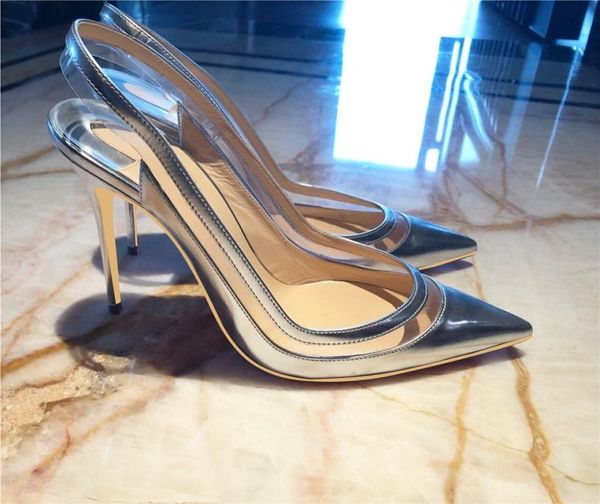 dress shoes pumps women white high heels 10cm ladies pointed toe color matching transparent single stilett, Black
dress shoes pumps women white high heels 10cm ladies pointed toe color matching transparent single stilett, Black