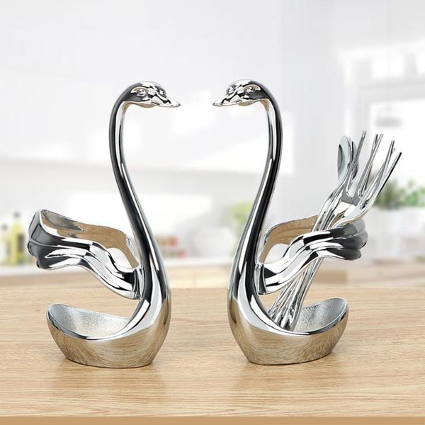 forks hilife fruit set zinc alloy with 3 & ladles swan base holder salad dessert spoon coffee cake tools tableware
forks hilife fruit set zinc alloy with 3 & ladles swan base holder salad dessert spoon coffee cake tools tableware