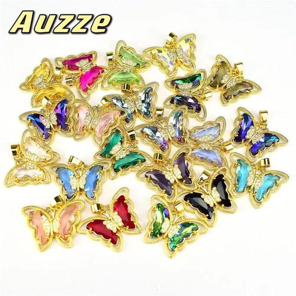 charms 2pc/ fashion personality super fairy glass crystal butterfly pendant semi-finished women's jewelry diy making supplies, Bronze;silver
charms 2pc/ fashion personality super fairy glass crystal butterfly pendant semi-finished women's jewelry diy making supplies, Bronze;silver