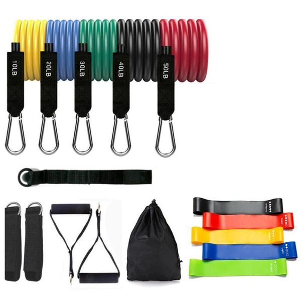 17pcs/set fitness resistance band set yoga gym stretch pull rope exercise training expander door anchor bands
17pcs/set fitness resistance band set yoga gym stretch pull rope exercise training expander door anchor bands