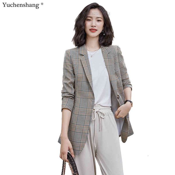 women's suits & blazers fashion women girl single button blazer coat ladies female spring fall autumn new arrival casual plaid jackets, White;black
women's suits & blazers fashion women girl single button blazer coat ladies female spring fall autumn new arrival casual plaid jackets, White;black