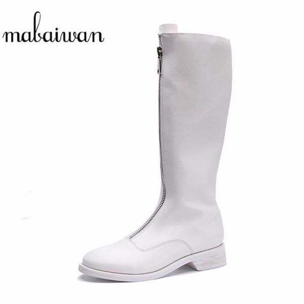 boots mabaiwan 2021 mid calf for women round toe winter long motorcycle front zipper female knight flats footwear, Black
boots mabaiwan 2021 mid calf for women round toe winter long motorcycle front zipper female knight flats footwear, Black