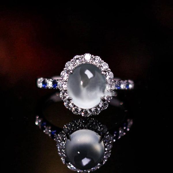 cluster rings natural chalcedony smooth egg surface opening adjustable ring light luxury sparkling charm women's brand silver jewelry, Golden;silver
cluster rings natural chalcedony smooth egg surface opening adjustable ring light luxury sparkling charm women's brand silver jewelry, Golden;silver