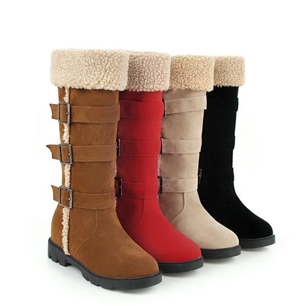 boots women winter fur warm snow ladies wool booties high boot comfortable shoes plus size 35-44casual mid, Black
boots women winter fur warm snow ladies wool booties high boot comfortable shoes plus size 35-44casual mid, Black