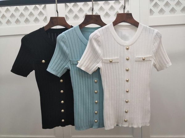 women's sweaters 2021 summer fashion women knitted short sleeve sweater female casual chic 3 color ddxgz2, White;black
women's sweaters 2021 summer fashion women knitted short sleeve sweater female casual chic 3 color ddxgz2, White;black