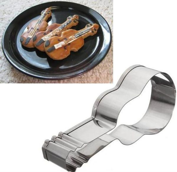 baking moulds 1pc creativity convenience cookie mold stainless steel guitar shape biscuit cutter pancake bakeware
baking moulds 1pc creativity convenience cookie mold stainless steel guitar shape biscuit cutter pancake bakeware