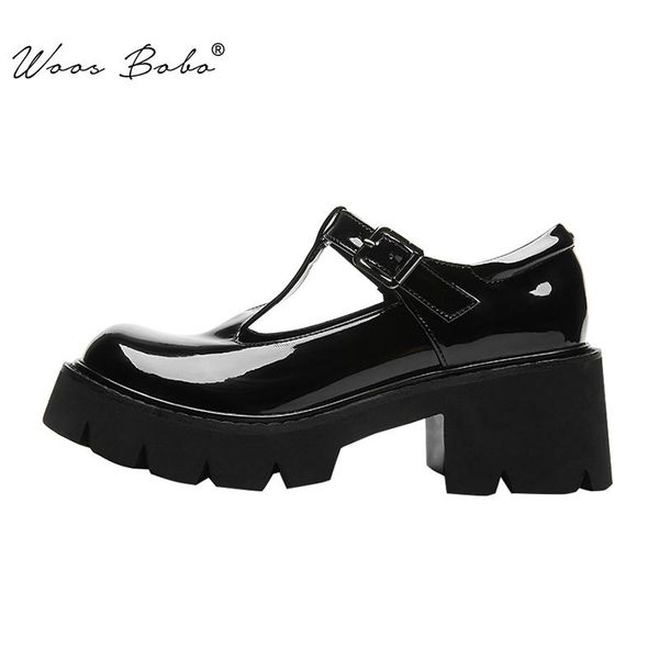 dress shoes 2021 retro fashion platform mary jane women round toe buckle high heel classic street style pump, Black
dress shoes 2021 retro fashion platform mary jane women round toe buckle high heel classic street style pump, Black