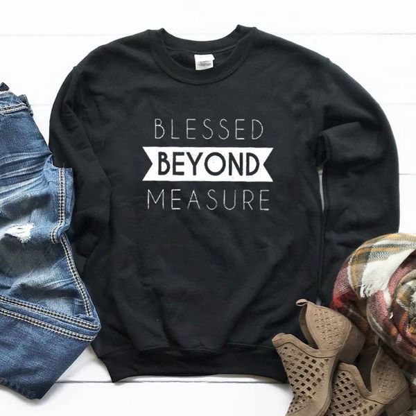 women's hoodies & sweatshirts blessed beyond measure christian sweatshirt women streetwear crewneck pullover long sleeve jesus religio, Black
women's hoodies & sweatshirts blessed beyond measure christian sweatshirt women streetwear crewneck pullover long sleeve jesus religio, Black