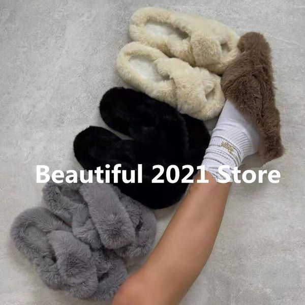 slippers home women flip floppy wool women's fall/winter 2021 fashion flat heel fur versatile and durable, Black
slippers home women flip floppy wool women's fall/winter 2021 fashion flat heel fur versatile and durable, Black