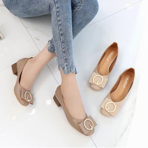 dress shoes korean metal ring pearl leather loafers wild women's microfiber mules thick heels size 34-43 mary janes pumps lady, Black
dress shoes korean metal ring pearl leather loafers wild women's microfiber mules thick heels size 34-43 mary janes pumps lady, Black