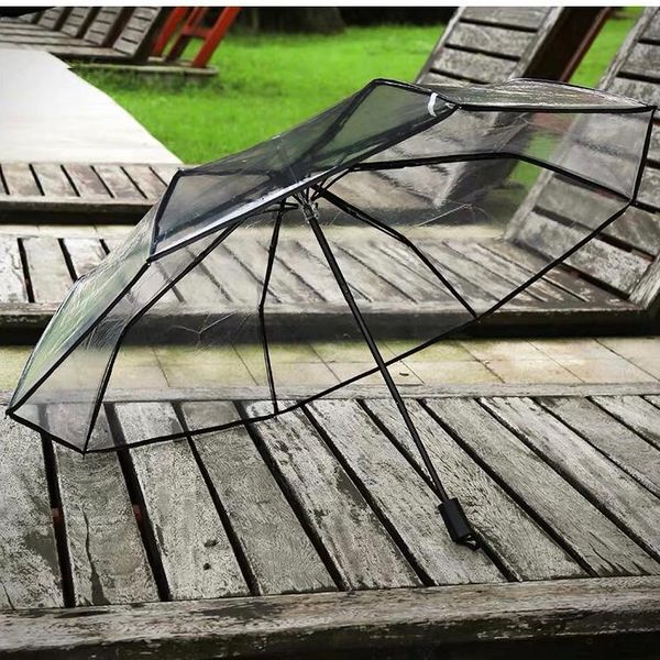 umbrellas transparent semi-automatic rain women men folding compact windproof style clear umbrella dys03
umbrellas transparent semi-automatic rain women men folding compact windproof style clear umbrella dys03