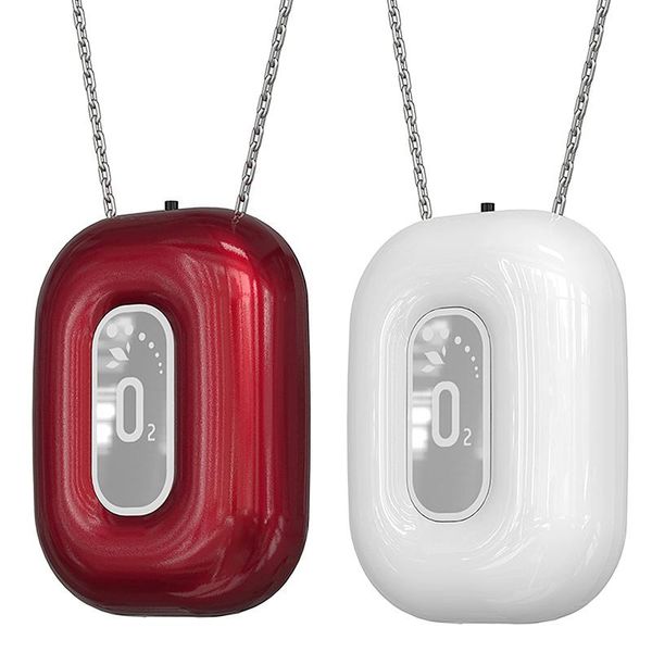 air purifiers 2x fashionable personal wearable negative ion necklace hanging neck purifier ionizer generator white & red
air purifiers 2x fashionable personal wearable negative ion necklace hanging neck purifier ionizer generator white & red