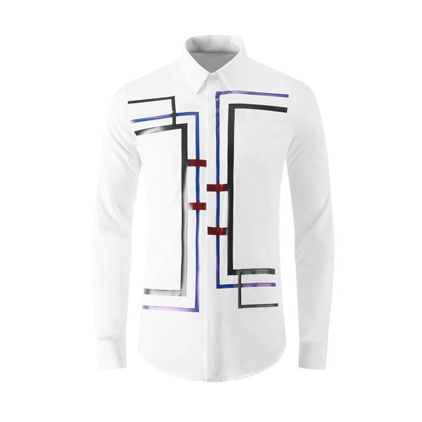 men's casual shirts arrival autumn winter digital printing geometric linear men long sleeve fashion plus size -4xl, White;black
men's casual shirts arrival autumn winter digital printing geometric linear men long sleeve fashion plus size -4xl, White;black