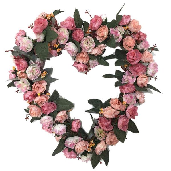 european-style simulation rose flower heart-shaped wreath wedding room road guide decoration home artificial flowers decorative & wreaths
european-style simulation rose flower heart-shaped wreath wedding room road guide decoration home artificial flowers decorative & wreaths
