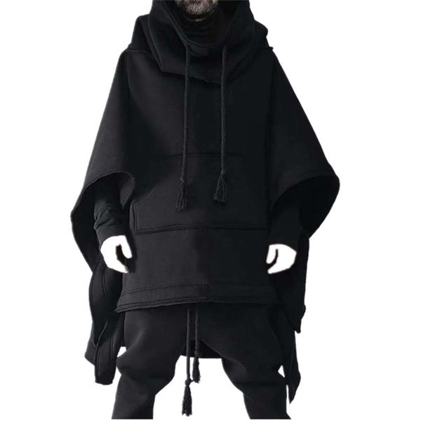 cape cloak in the long bat hoodie autumn and winter woolen coat male personality jacket shawl men's fashion 211119, Black
cape cloak in the long bat hoodie autumn and winter woolen coat male personality jacket shawl men's fashion 211119, Black