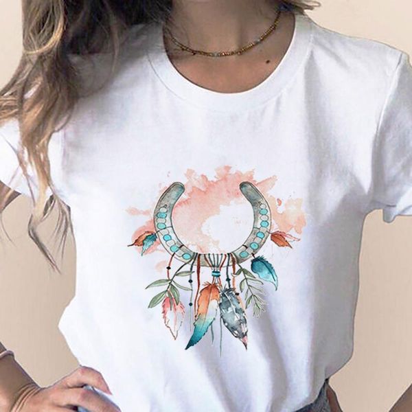 4modal retro flowers dream-catcher short sleeve ladies tshirt women camisetas blusas manga corta para mujer summer blusass women's t-sh, White
4modal retro flowers dream-catcher short sleeve ladies tshirt women camisetas blusas manga corta para mujer summer blusass women's t-sh, White