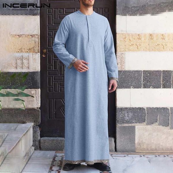 ethnic clothing incerun men muslim jubba thobe islamic arabic patchwork caftan long sleeve casual robes vintage duabi saudi arabia abaya kaf, Red
ethnic clothing incerun men muslim jubba thobe islamic arabic patchwork caftan long sleeve casual robes vintage duabi saudi arabia abaya kaf, Red