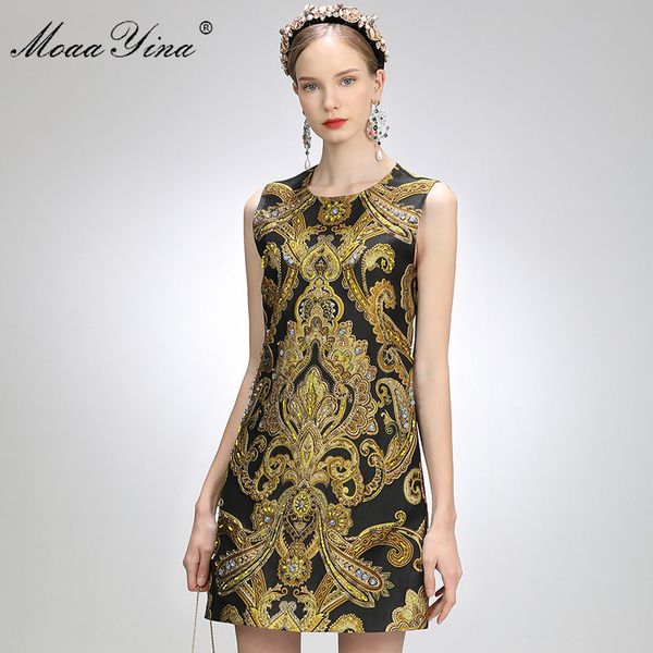 fashion designer dress summer women's dress crystal beaded black vintage short dresses 210524, Black;gray
fashion designer dress summer women's dress crystal beaded black vintage short dresses 210524, Black;gray