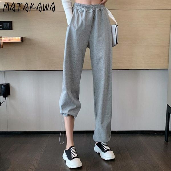 wide leg trousers spring 2021 korean simple pure color wild casual women pants loose sports women's & capris, Black;white
wide leg trousers spring 2021 korean simple pure color wild casual women pants loose sports women's & capris, Black;white