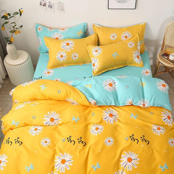 bedding sets 4-piece set, quilt cover, bed sheet, pillowcase, simple student dormitory supplies, single and double 3-piece set
bedding sets 4-piece set, quilt cover, bed sheet, pillowcase, simple student dormitory supplies, single and double 3-piece set