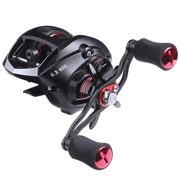 baitcast fishing reel rock wedkarstwo wheels all metal vessel 6.3:1 13 bb .8kg max drag carrete de pesca hand baitcasting reels
baitcast fishing reel rock wedkarstwo wheels all metal vessel 6.3:1 13 bb .8kg max drag carrete de pesca hand baitcasting reels