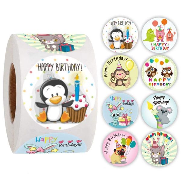 500pcs happy birthday stickers cartoon animals seal label gift package scrapbook wrap
500pcs happy birthday stickers cartoon animals seal label gift package scrapbook wrap