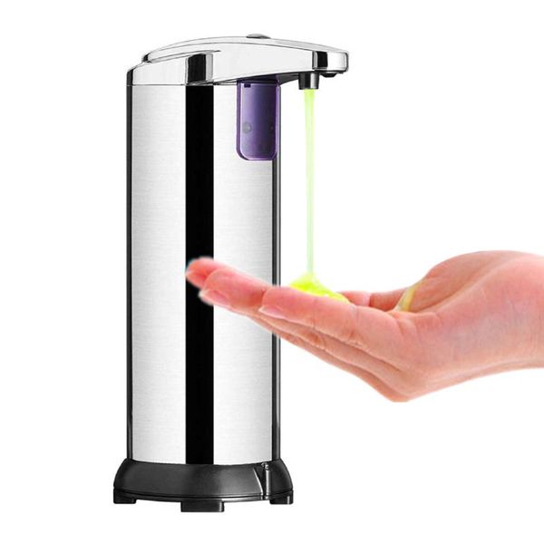 automatic soap dispenser infrared sensor thick stainless steel 250ml 3 speeds adjustment hand sanitizer bottle liquid
automatic soap dispenser infrared sensor thick stainless steel 250ml 3 speeds adjustment hand sanitizer bottle liquid