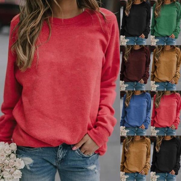 women's t-shirt loose t-shirts women jumpers long sleeve casual woman pullovers female streetwear o-neck cloth solid pure tee shirt x0, White
women's t-shirt loose t-shirts women jumpers long sleeve casual woman pullovers female streetwear o-neck cloth solid pure tee shirt x0, White
