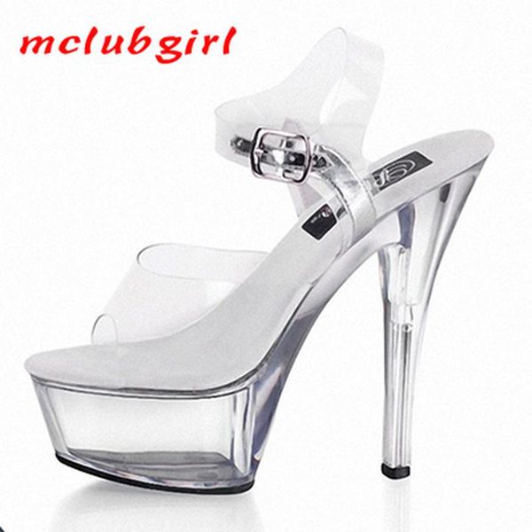mclubgirl 15cm heelssolid color comfortable retro super high heels thin thick bottom crystal fish mouth sandals lyp, Black
mclubgirl 15cm heelssolid color comfortable retro super high heels thin thick bottom crystal fish mouth sandals lyp, Black