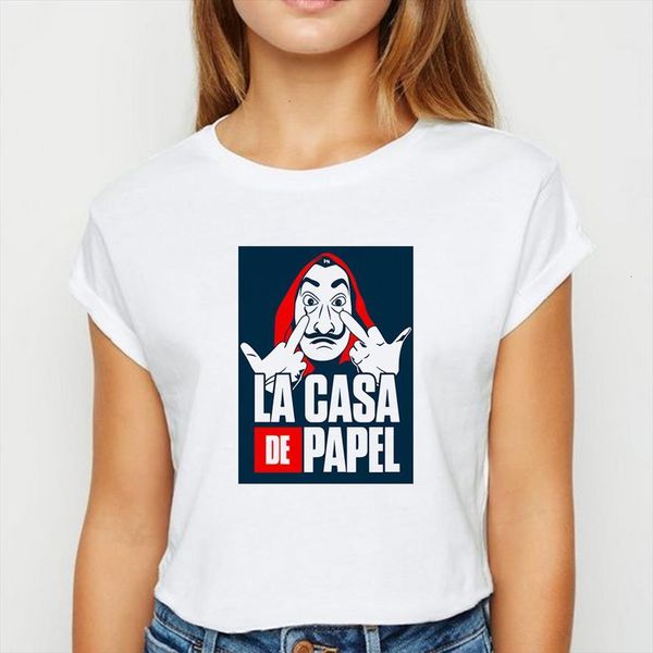 la casa de papel mens t shirts spoof and women graphic spring summer harajuku loose o collar, White;black
la casa de papel mens t shirts spoof and women graphic spring summer harajuku loose o collar, White;black
