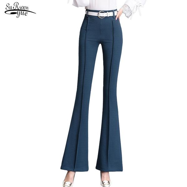 women's pants & capris autumn casual with belt ankle-length trousers women flare solid black skinny feminine fashion 6852 50, Black;white
women's pants & capris autumn casual with belt ankle-length trousers women flare solid black skinny feminine fashion 6852 50, Black;white