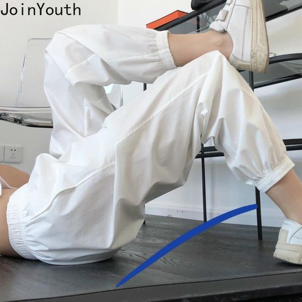 women's pants & capris joinyouth summer trousers fashion clothing casual sweapants high waist loose harem wild thin pantalon streetwear, Black;white
women's pants & capris joinyouth summer trousers fashion clothing casual sweapants high waist loose harem wild thin pantalon streetwear, Black;white