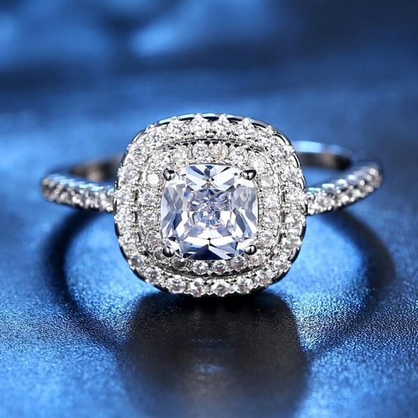 wedding rings fashion jewellery luxurious cute creative decoration zircon princess square women ring bridal for, Slivery;golden
wedding rings fashion jewellery luxurious cute creative decoration zircon princess square women ring bridal for, Slivery;golden