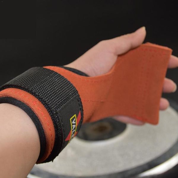 wrist support power guidance gym leather hand grips palm gloves crossfit gymnastics workout weightlifting for pull ups, Black;red
wrist support power guidance gym leather hand grips palm gloves crossfit gymnastics workout weightlifting for pull ups, Black;red