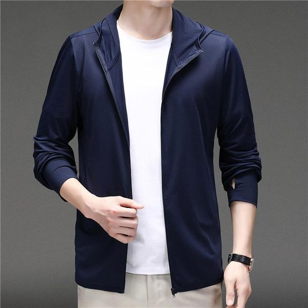 men's vests summer sun protection clothing youth casual hooded solid color coat skin, Black;white
men's vests summer sun protection clothing youth casual hooded solid color coat skin, Black;white