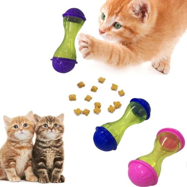 cat toys automatic funny pet leak ball feeding toy for trainning interactive playing dispenser supplies snack
cat toys automatic funny pet leak ball feeding toy for trainning interactive playing dispenser supplies snack
