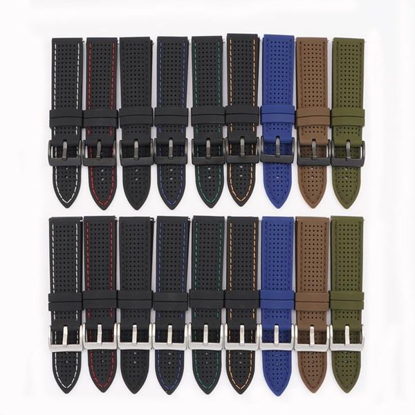 watch bands 18mm 20mm 24mm breathable silicone strap smart watchband for huawei samsung sport soft rubber bracelet accessories, Black;brown
watch bands 18mm 20mm 24mm breathable silicone strap smart watchband for huawei samsung sport soft rubber bracelet accessories, Black;brown