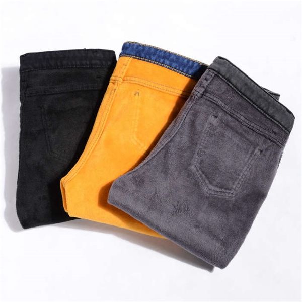 women's jeans fat mm plush thickened warm high waisted korean version large and thin, versatile elastic leggings fashion arp6, Blue
women's jeans fat mm plush thickened warm high waisted korean version large and thin, versatile elastic leggings fashion arp6, Blue