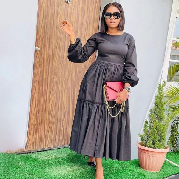 casual dresses 2021 womens dress autumn winter fashion solid color round neck high waist long sleeve yellow ladies, Black;gray
casual dresses 2021 womens dress autumn winter fashion solid color round neck high waist long sleeve yellow ladies, Black;gray