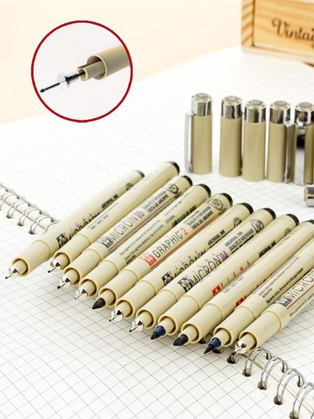 gel pens sakura hand-painted needle pen waterproof cartoon design sketch stroke painting set animation black hook
gel pens sakura hand-painted needle pen waterproof cartoon design sketch stroke painting set animation black hook