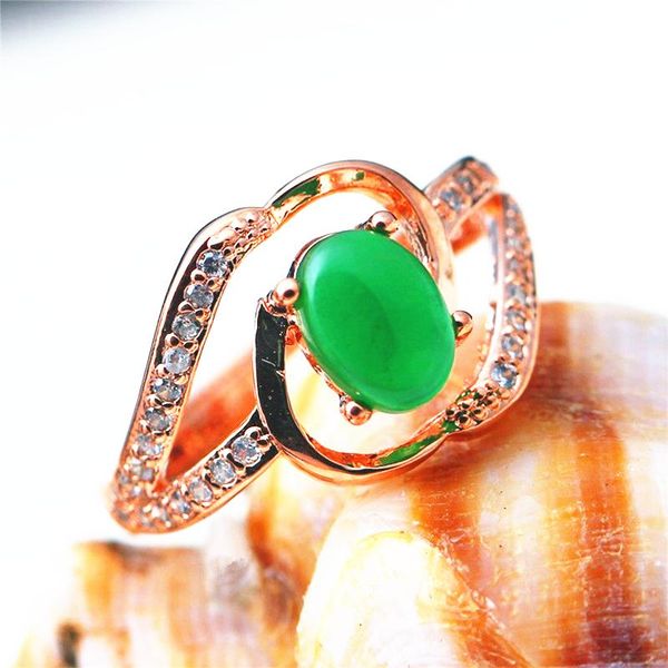 wedding rings rose gold color classic fashion wild beautiful female models inlaid green stone zircon opening hand jewelry, Slivery;golden
wedding rings rose gold color classic fashion wild beautiful female models inlaid green stone zircon opening hand jewelry, Slivery;golden