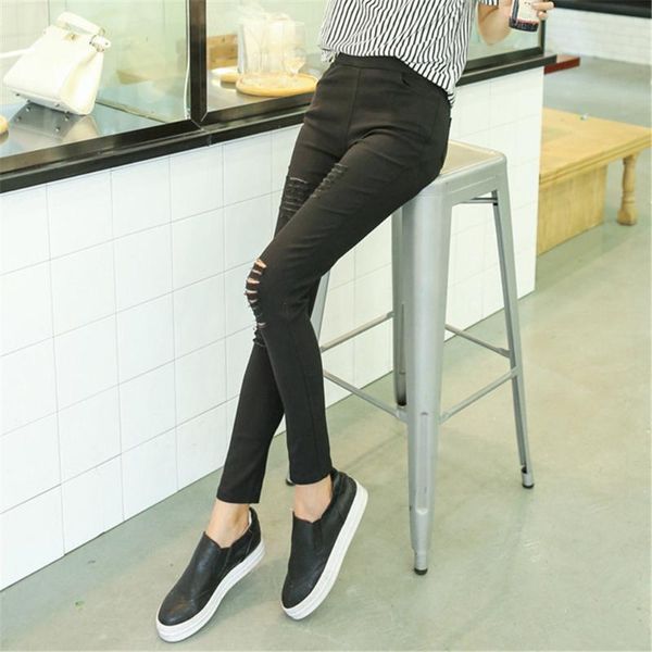 women's pants & capris pure color hollowing out wear plus size elastic force little feet leggings harajuku women pantalon femme modis, Black;white
women's pants & capris pure color hollowing out wear plus size elastic force little feet leggings harajuku women pantalon femme modis, Black;white