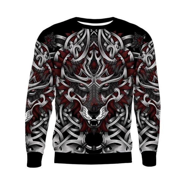 men's hoodies & sweatshirts fashion men women 3d printed viking tattoo sweatshirt sleeve t shirt sport pullover tees v8, Black
men's hoodies & sweatshirts fashion men women 3d printed viking tattoo sweatshirt sleeve t shirt sport pullover tees v8, Black