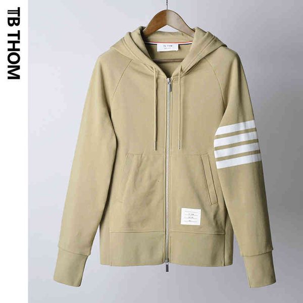 hoodies color tb thom spring and autumn coat trend hooded cotton zipper sweater, Black
hoodies color tb thom spring and autumn coat trend hooded cotton zipper sweater, Black