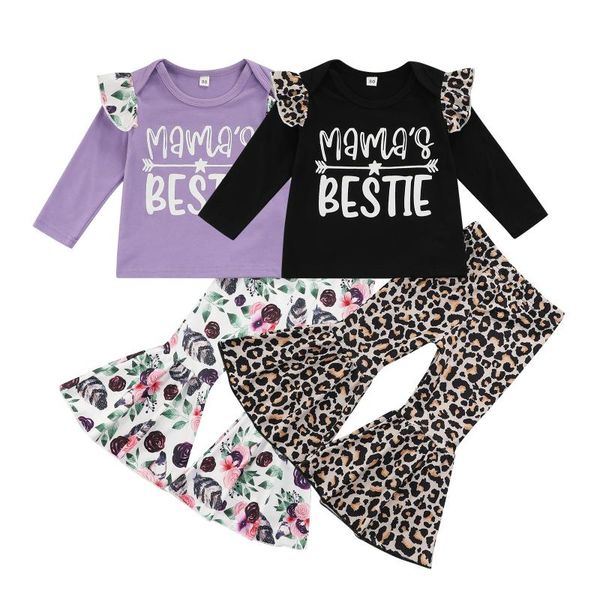 clothing sets 0-5y fashion children kid baby girl clothes letter printed long sleeve pullover floral/leopard pants outfits, White
clothing sets 0-5y fashion children kid baby girl clothes letter printed long sleeve pullover floral/leopard pants outfits, White
