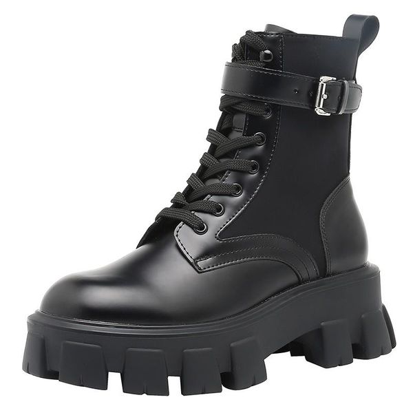 genuine leather women's ankle boots 2021 winter warm fashion mesh breathable women shoes ladies trainers footwear, Black
genuine leather women's ankle boots 2021 winter warm fashion mesh breathable women shoes ladies trainers footwear, Black
