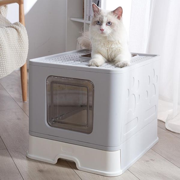 other cat supplies fully enclosed in toilet deodorant drawer litter basin splash-proof large box
other cat supplies fully enclosed in toilet deodorant drawer litter basin splash-proof large box